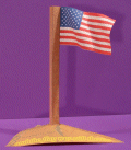 Free paper toy USA flag