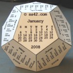 Dodecahedron Calendar 